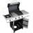 Charbroil Performance Series 3-Burner Infrared Propane Gas Grill Cabinet with Side Burner