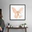 «Gilded Butterflies II Blush» par Novak Shirley - reproduction d'art sur toile-2002239261-2002239241