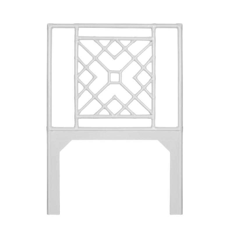 Ananias Headboard, White, Twin