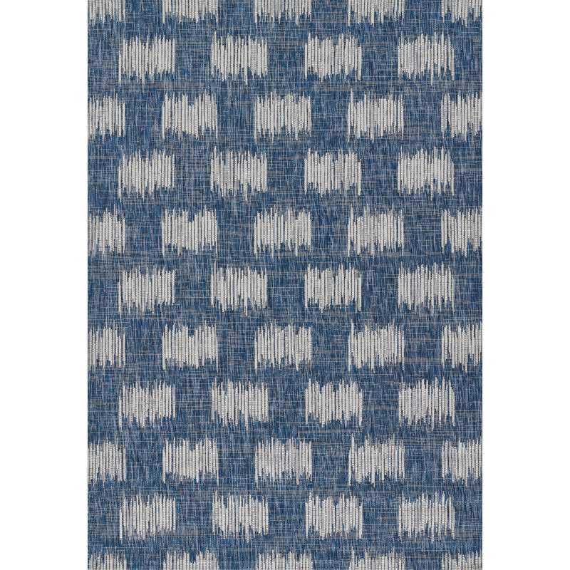 Geometric Indoor / Outdoor Rug, Rectangle 3'3" x 5'