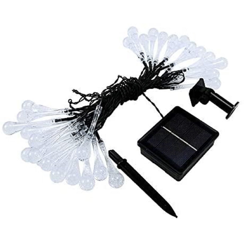 Rosiclare 30 - Bulb 21.4'' Solar Powered LED Novelty String Light, White
