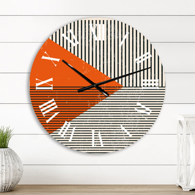 Horloge murale Minimal Late 20S