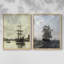Reproduction giclée rétro nAUTICAL Vintage - ensemble de 2-682577254-682577250