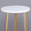 Aesthetic Tripod Round Side Table With Solid American Hardwood Legs-1407789291