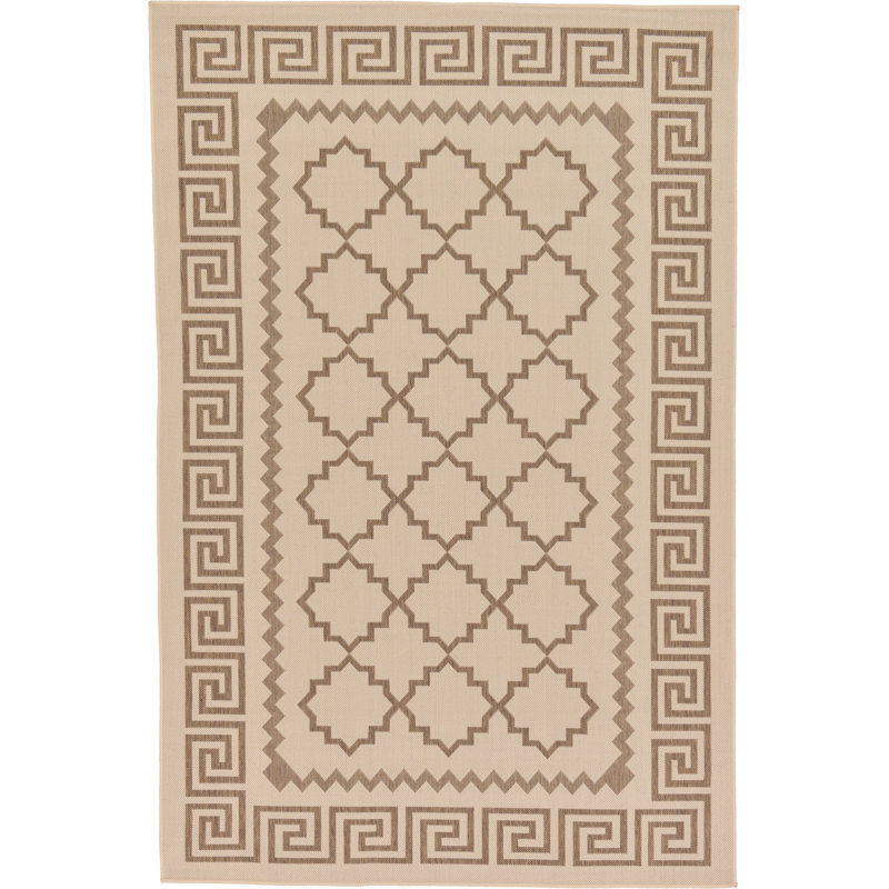 Georgianna Geometric Indoor / Outdoor Rug, Rectangle 2'2" x 3'1"