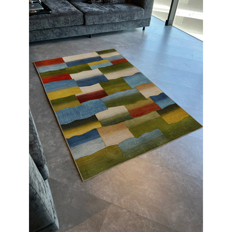 Tapis rectangulaire Brancen, Rectangle 5 pi 2 po x 7 pi 7 po