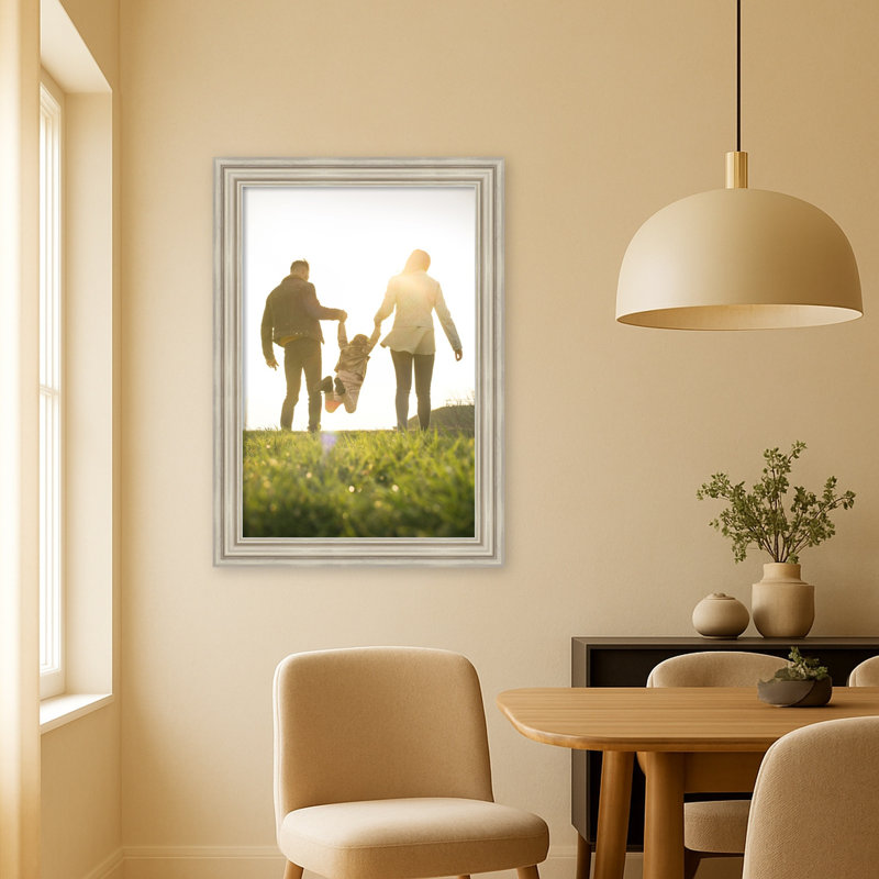 Cadre photo Sierra, Argent Sierra, 24 x 36