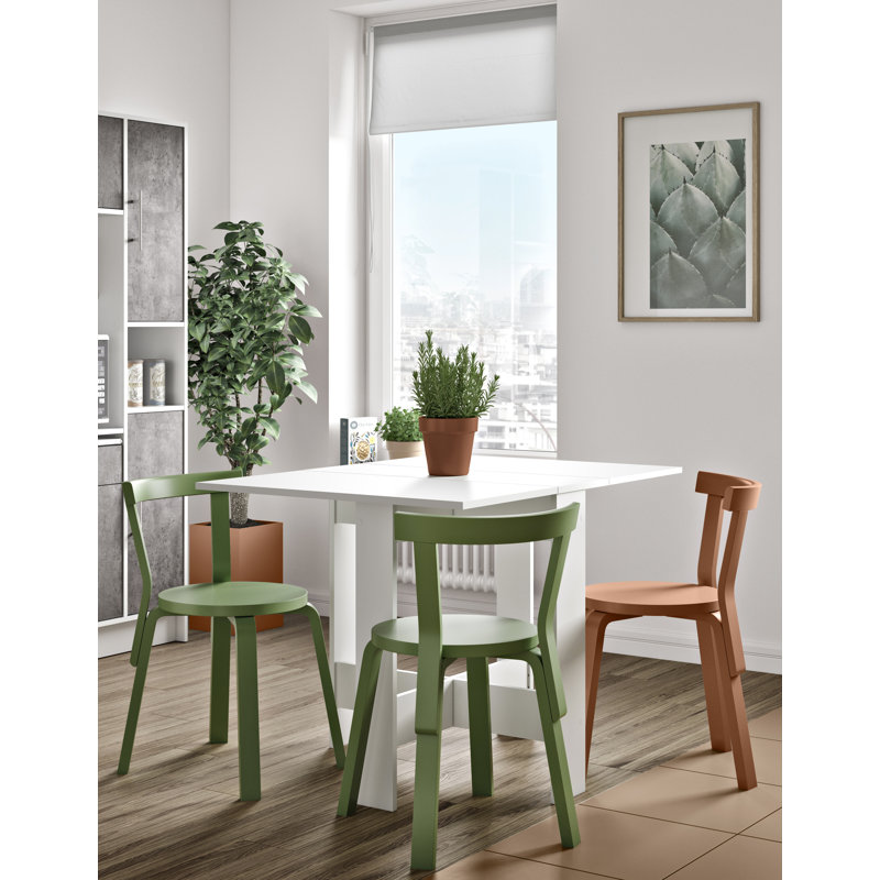 Haddonfield Extendable Dining Table, White, White