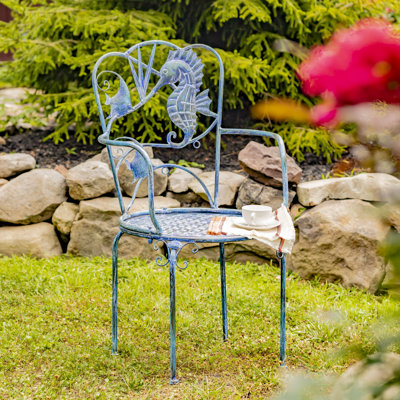 Elena Metal Outdoor Dining Armchair
