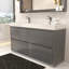 Ensemble de meuble-lavabo double 59 po Royka