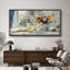 «Relaxing Teatime», art mural de nature morte, impression numérique sur toile giclée sur toile-111653431-111653432
