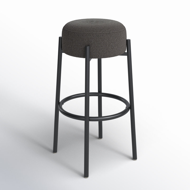 Tabouret Colombe, Tabouret de bar (siège d'une hauteur de 30 po), Boucle - gris anthracite