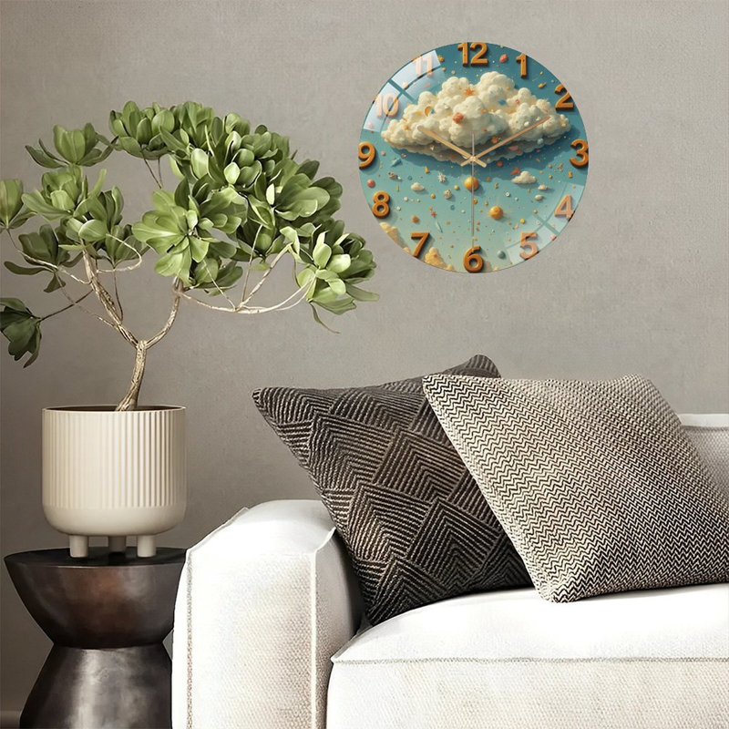 Horloge murale 12 po
