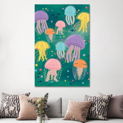 Coastal Nautical Under The Sea II by Lisa Whitebutton - Wrapped Canvas Gallery-Wrapped Canvas Giclée