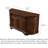 Retro Style Solid Wood Curved Sideboard-2052117141