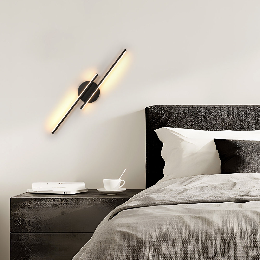 Darlyn 2-Light 60cm Aluminium LED Flush Mounted Sconce