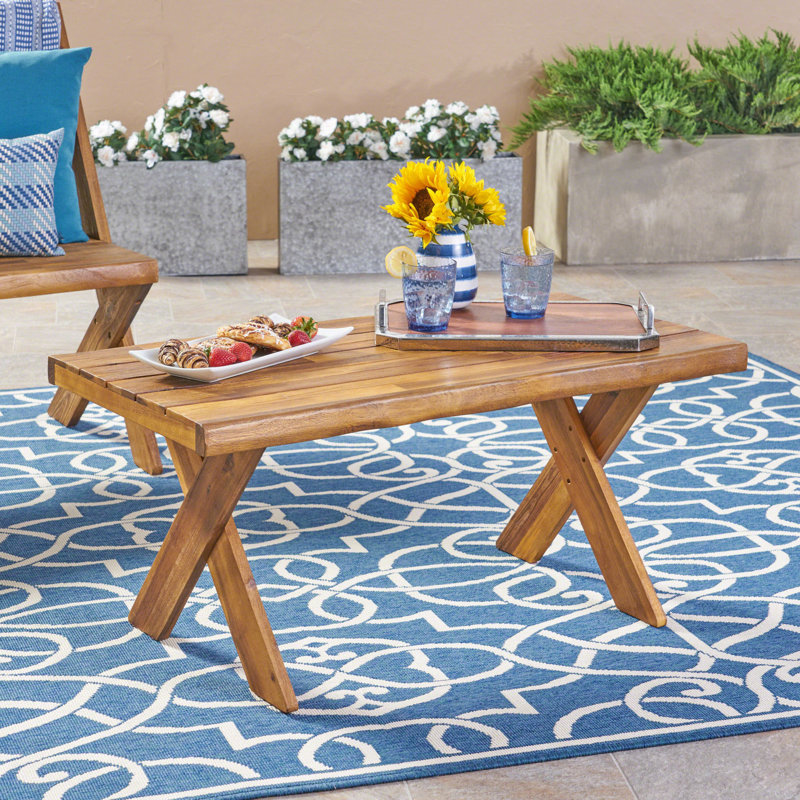Table de bout en bois massif Durell