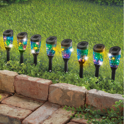Ensemble de piquets de jardin 8 pièces