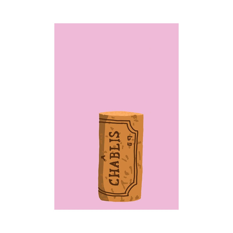 Chablis Cork by Jaymie Metz - Wrapped Canvas Print, 20.32 cm H x 30.48 cm W