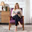 Chaise avec accoudoirs Classic Mid-Century-1082981467