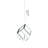 Eburnean  Gold LED Square Pendant-1562147974