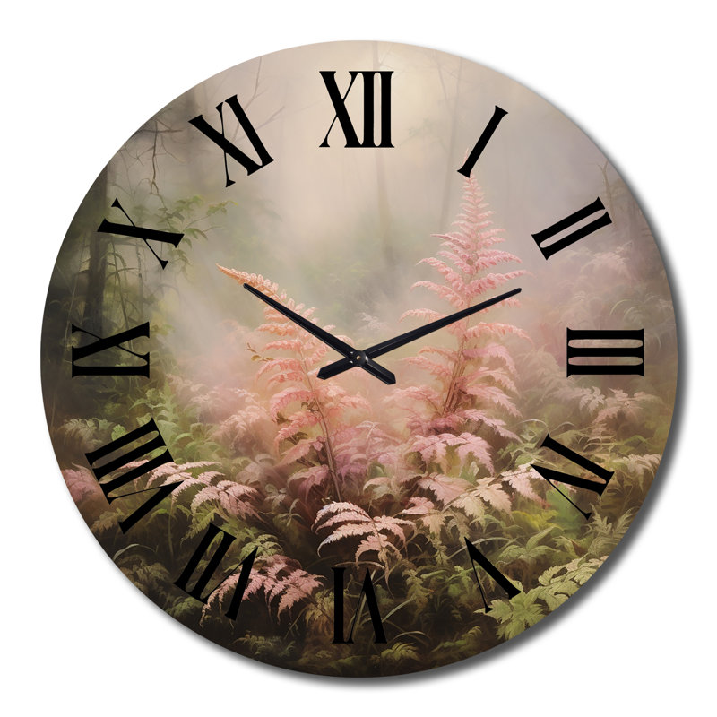 Citialli - Horloge murale florale, Grand