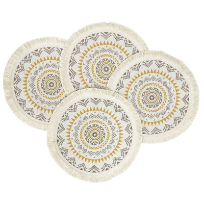 Geertruidenberg Cotton Floral Round Placemat