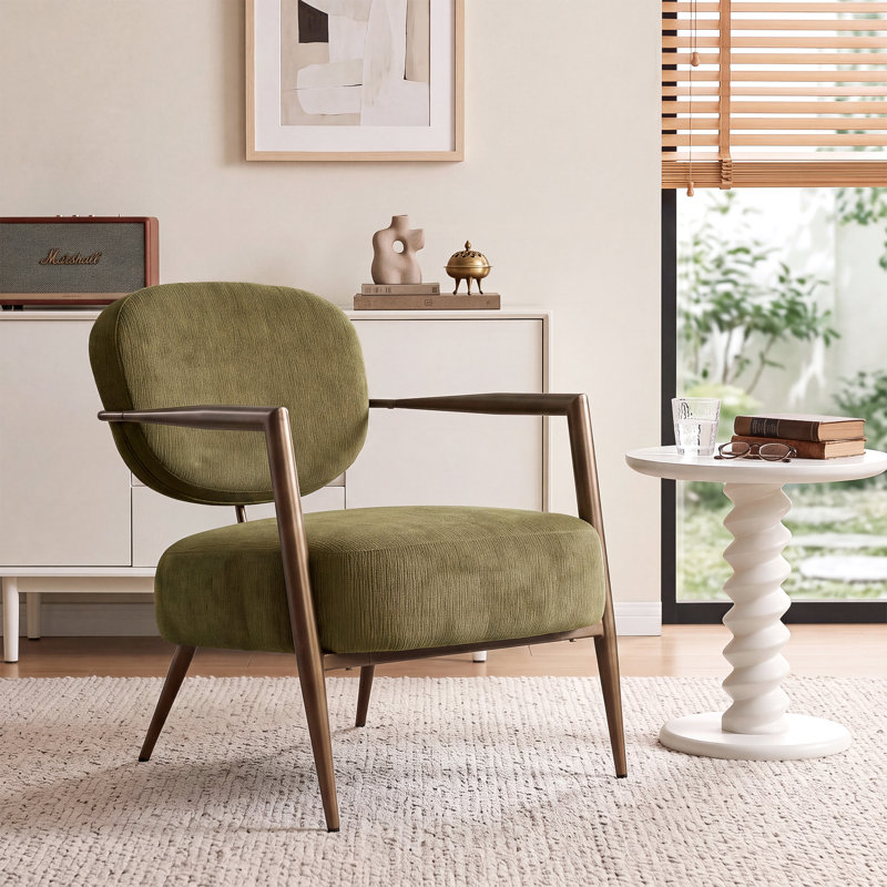 Chaise d'appoint Modern, Green