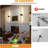 Rechargeable Battery Operated Wall Sconce Set Of Two, Wireless LED Wall Lights With Remote Control, 360° Rotation, Dimmable, Modern Cordless Wall Lamp For Living Room And Bedroom