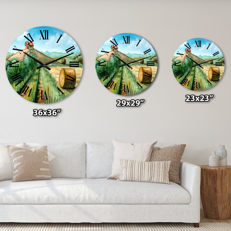 Horloge murale, Moyen