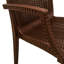 Fauteuil de patio empilable sans assemblage Mace - Chaise de salle à manger moderne en tissu toutes saisons imperméable et robuste-124128376-30181370