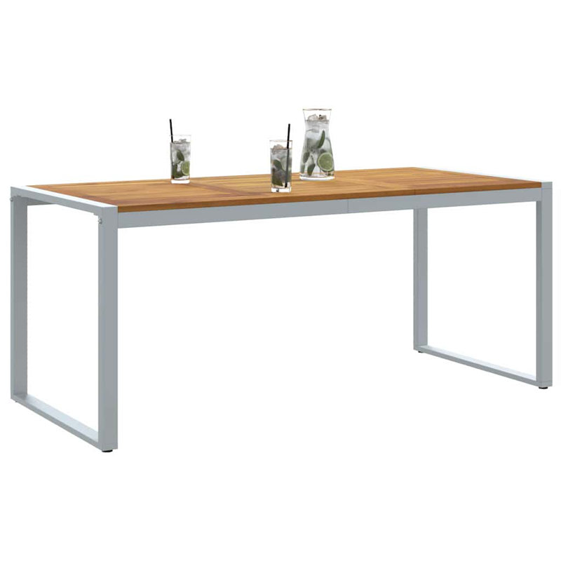 Rectangular Outdoor Table, 75cm H x 90cm W x 180cm D
