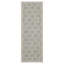 Argent 2 pi 7 po X 7 pi 3 po Tapis intérieur / extérieur-128358276-128358279