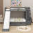 Twin Over Full Bunk Bed With Drawers-372303621