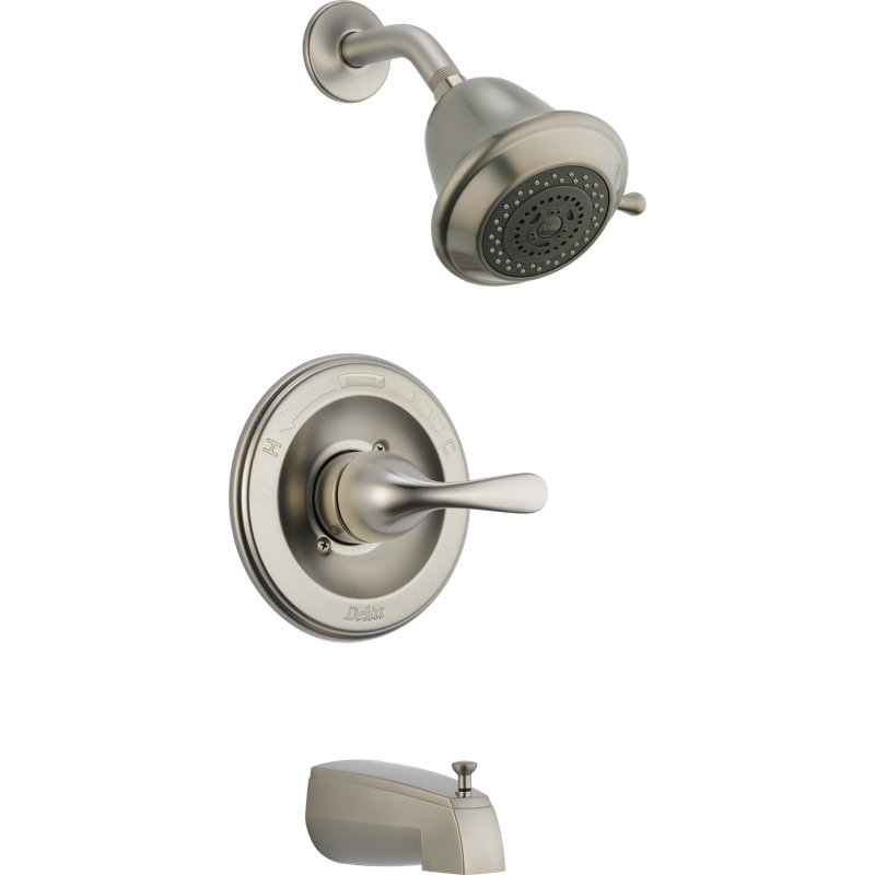 Monitor® Pressure Balanced Tub and Shower Faucet with Trim and TouchClean, Brilliance Stainless