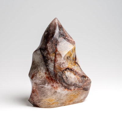 Genuine Polished Strawberry Quartz Flame Freeform (1.9 Lbs)