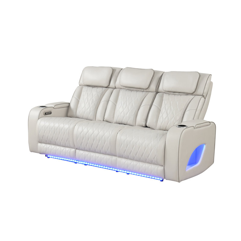 Ensemble de salon inclinable 2 pièces Fortuner, Beige