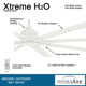 84" Xtreme 8 - Blade Outdoor Standard Ceiling Fan with Remote Control