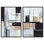 «Neutral Luxe Art», ensemble de 2 impressions sur toile par 