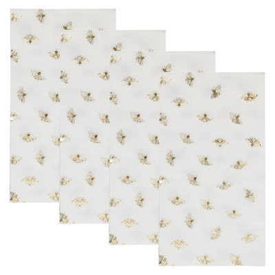 Serviette de table GUEST NAPKINS BEE (S24)