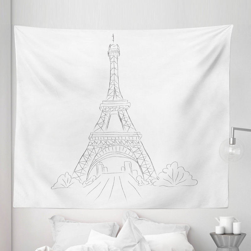 Microfiber Wall Hanging, 264.16cm H x 223.52cm W