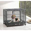 Cage pour chien en métal cage cage