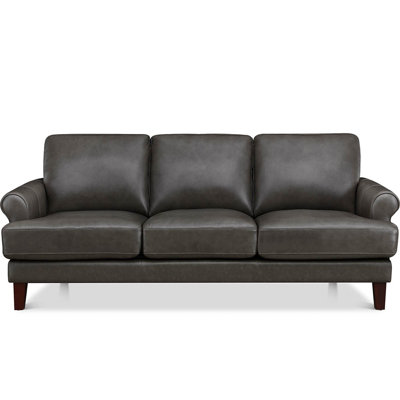 Maybell Top Grain Leather Sofa Couch