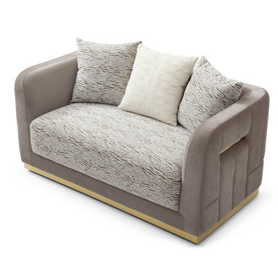 Causeuse Lexington G00280A-L, brun / beige clair