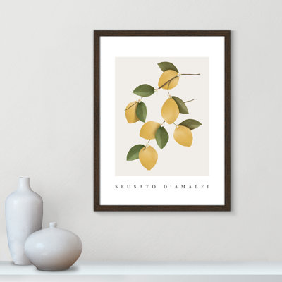 Amalfi Lemons - cadre photo, impression
