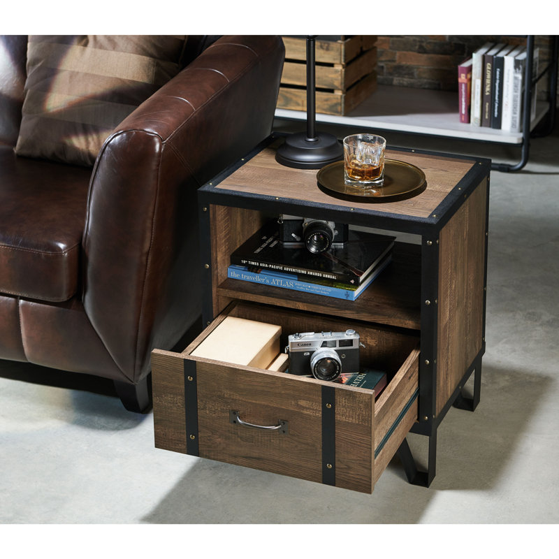 Salvador End Table with Storage