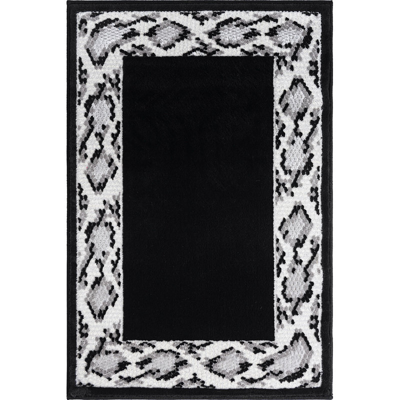 Tapis contemporain brun Bramore, Rectangle 2 pi x 3 pi