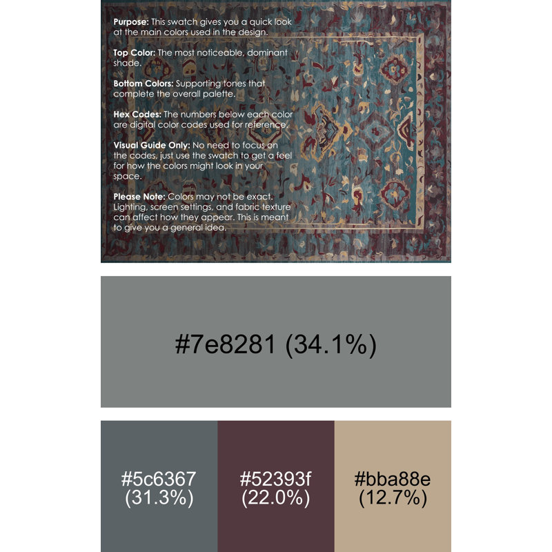 Tapis gris lavable à la machine, Rectangle 2 pi x 3 pi
