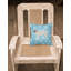 Coussin intérieur/extérieur en flocons d’hiver-32011247