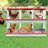 Fusae Chicken Coop with Nesting Box For Up To 6 Chickens